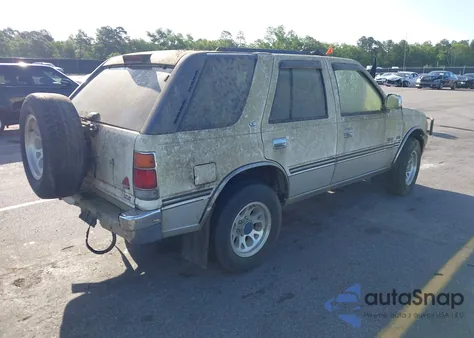 1995 Isuzu Rodeo S/Ls из США, поврежденный, VIN 4S2CM58V5S4380421
